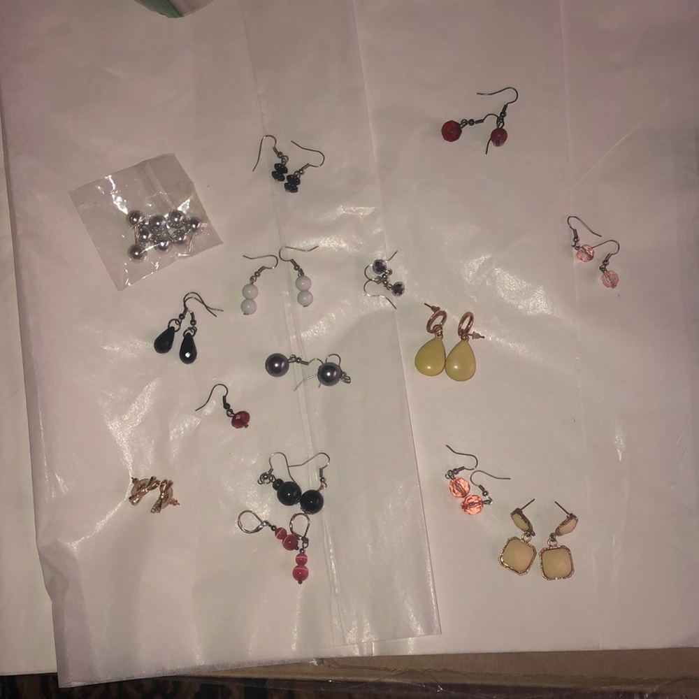 Bundle of 16 fashion Jewelry Earrings